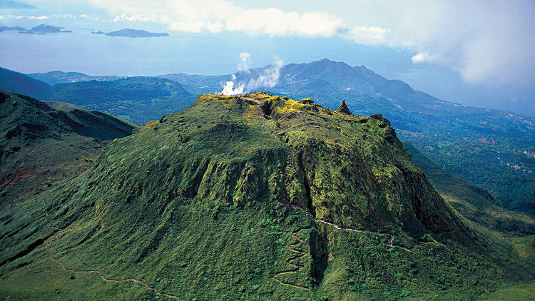 La Soufriere volcano